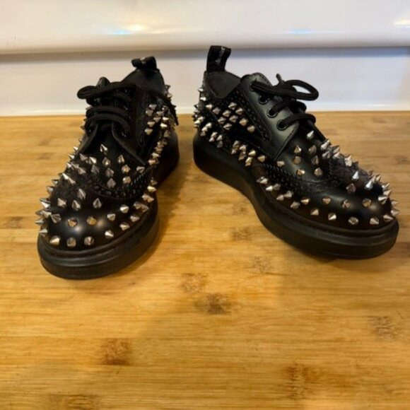 Alexander McQueen Studded Platform Sneaker / Oxford - RARE - Picture 6 of 16